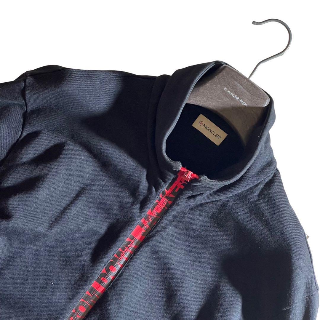 ①MONCLER モンクレール MAGLIA CARDIGAN ブルゾン ロゴ付