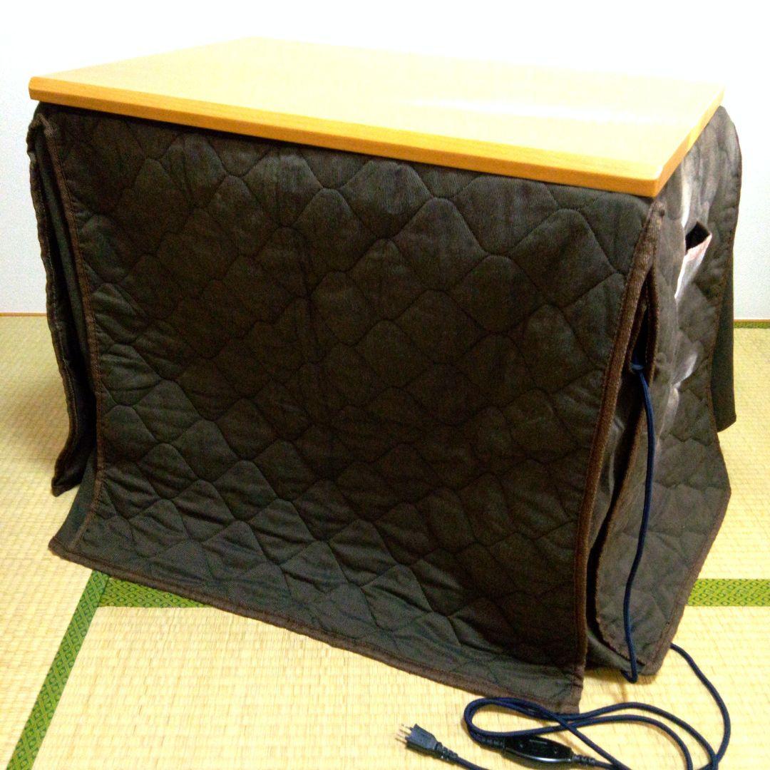 2日間限定20%off パーソナルこたつ 　W80xD50xH67