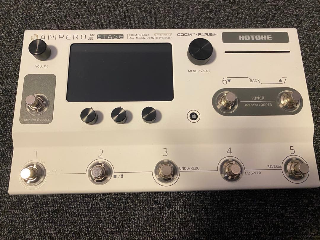 Hotone Ampero II Stage マルチエフェクター