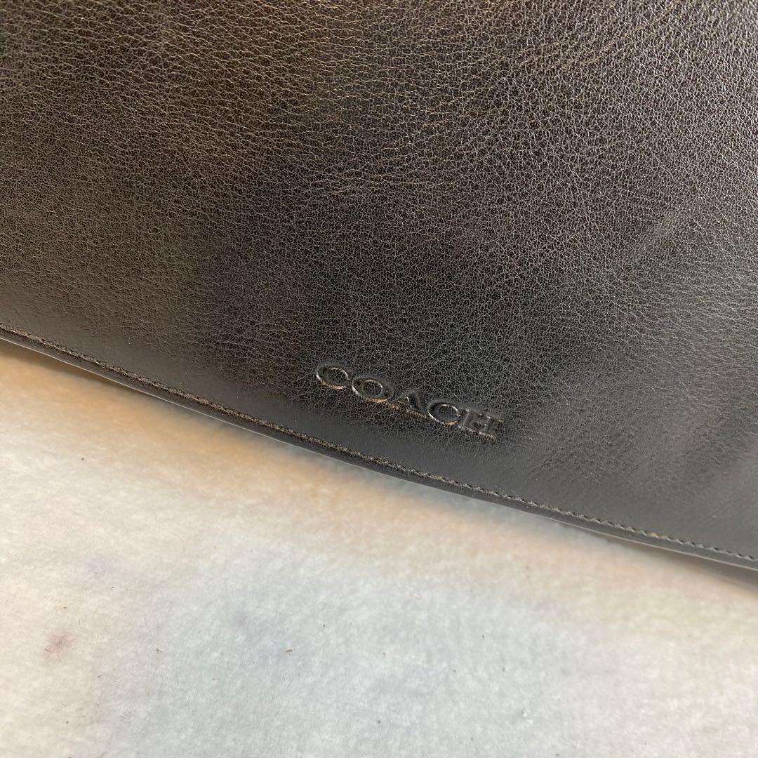 COACH オールドコーチ メンズ メッセンジャーバッグ 本革
