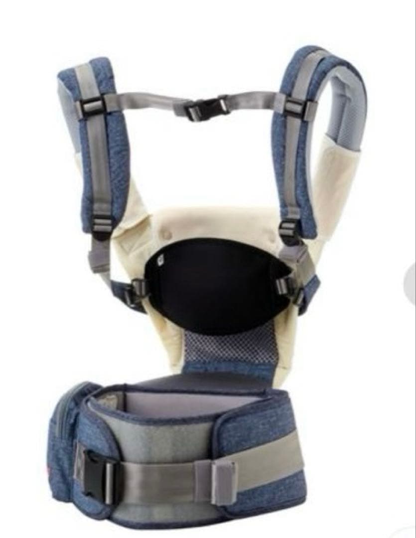 ミキハウス ベビーキャリア ポグネー　デニム調