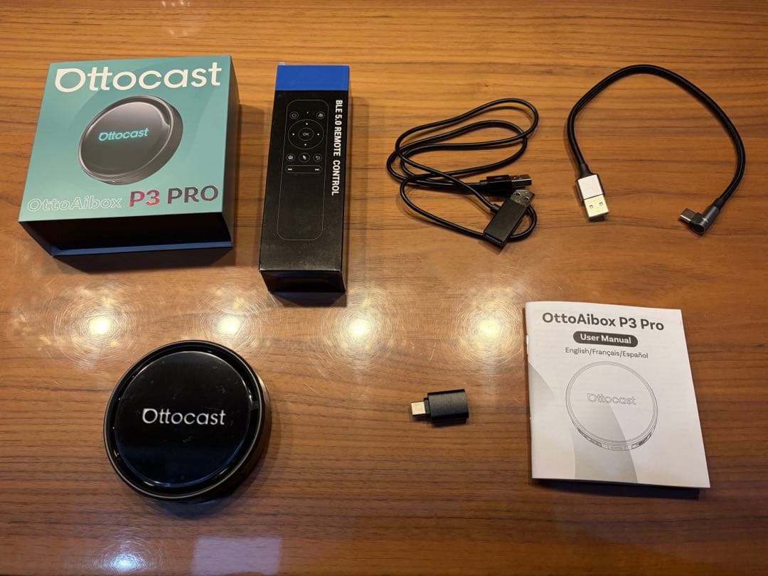 ottocast P3 PRO オットキャスト リモコンセット