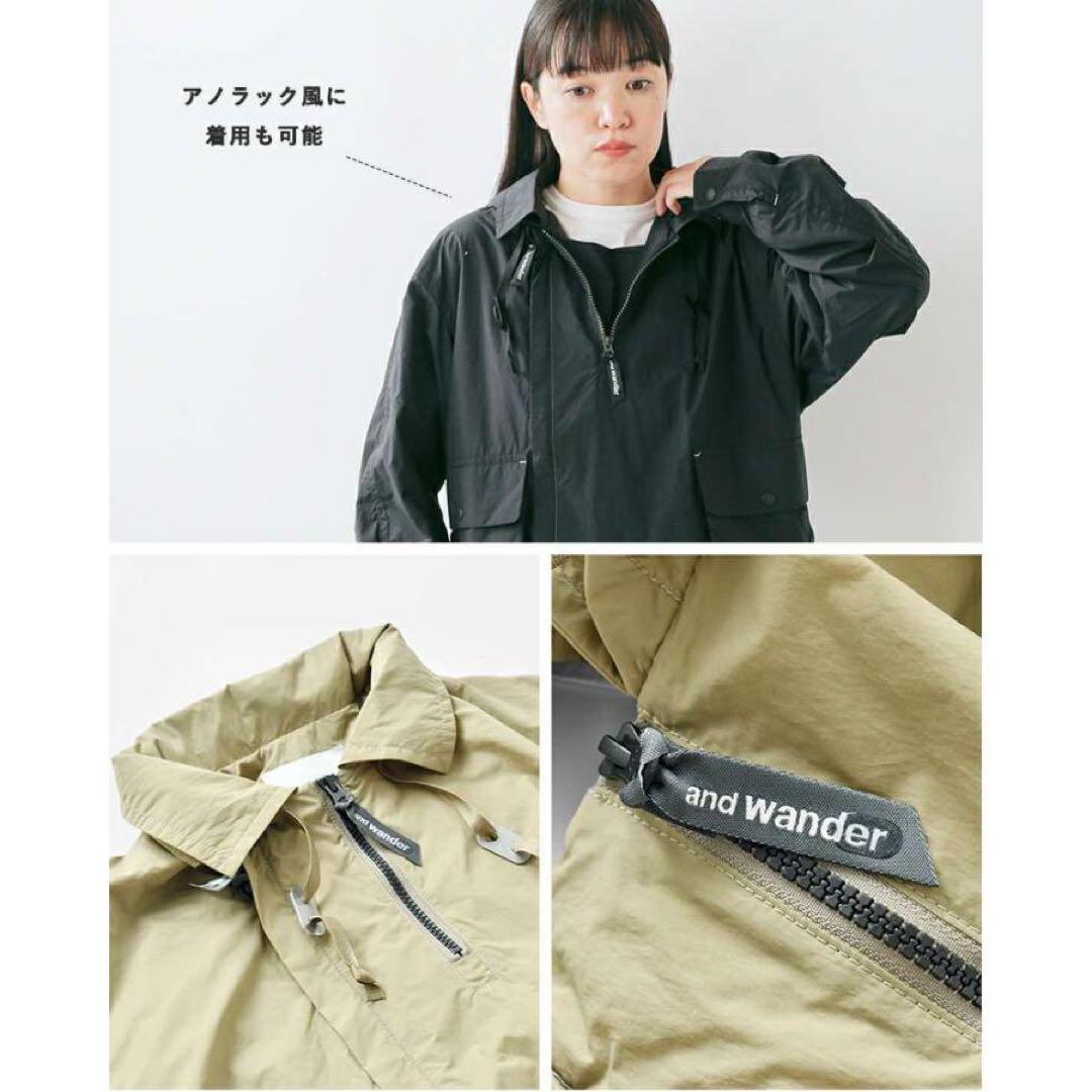 未使用【and wander】 撥水ライトジャケットjacket 2