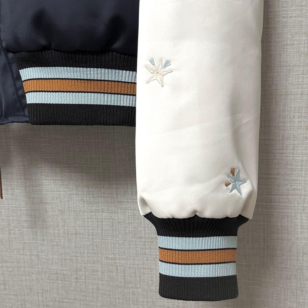 COACH スタジャン ブルー×ホワイト