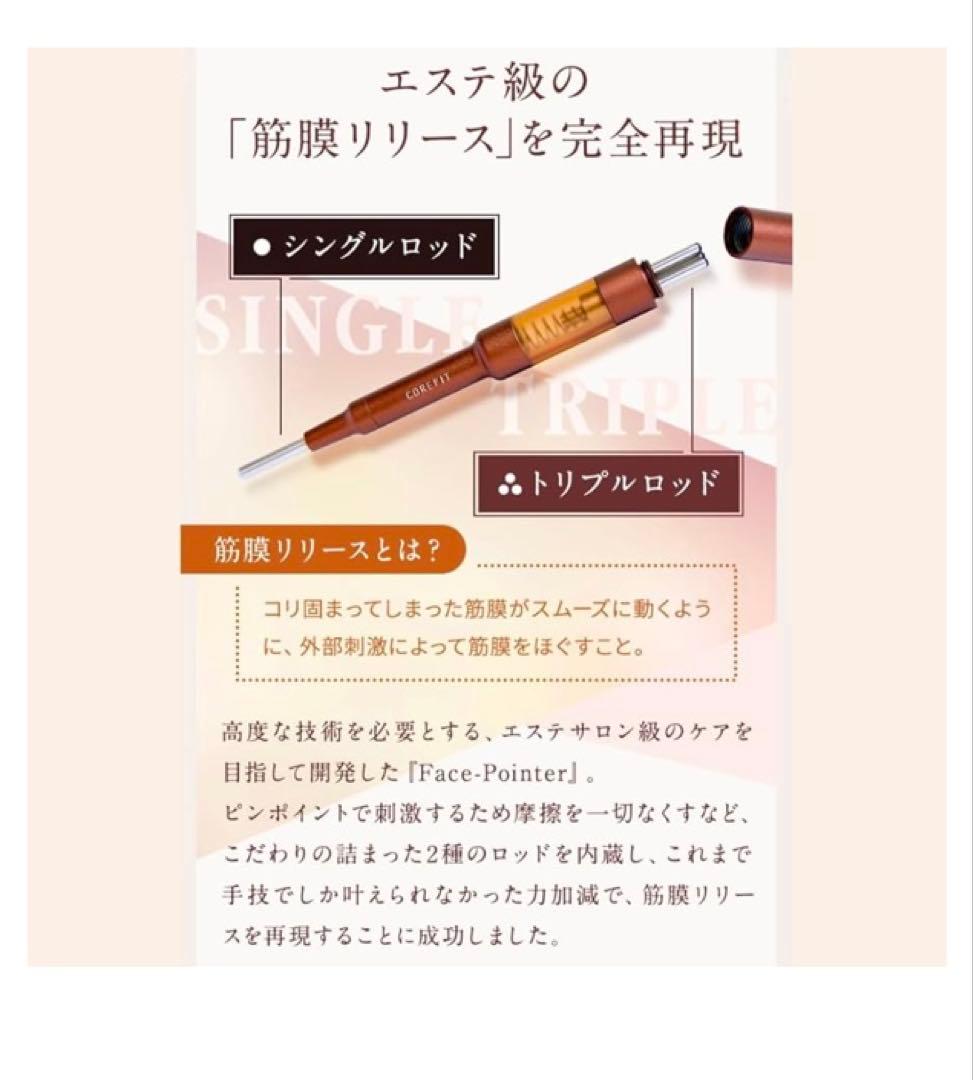 【説明書付き】フェイスポインター CORE FIT★おまけあり★