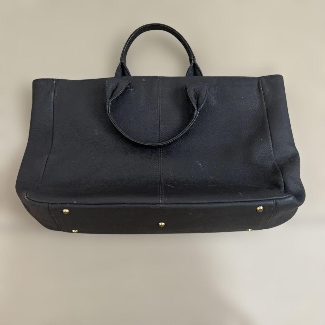 T AＫＡ　ポーター　ブラウンのレザートートバッグ