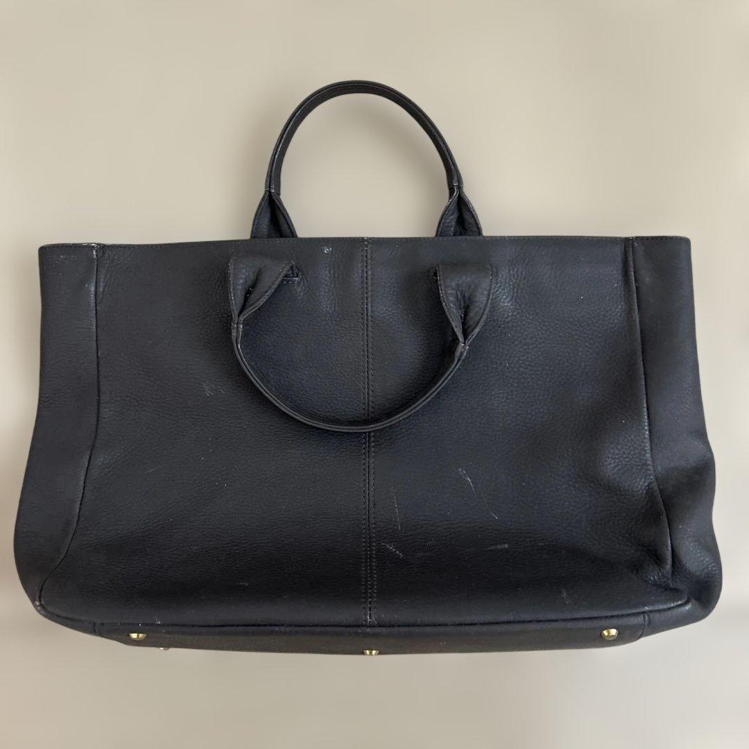 T AＫＡ　ポーター　ブラウンのレザートートバッグ