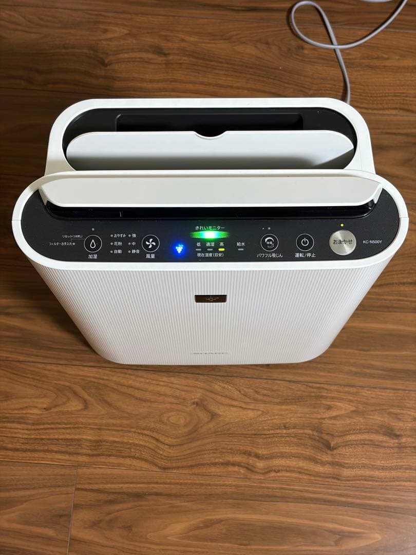 SHARP KC-N500Y-W 空気清浄機