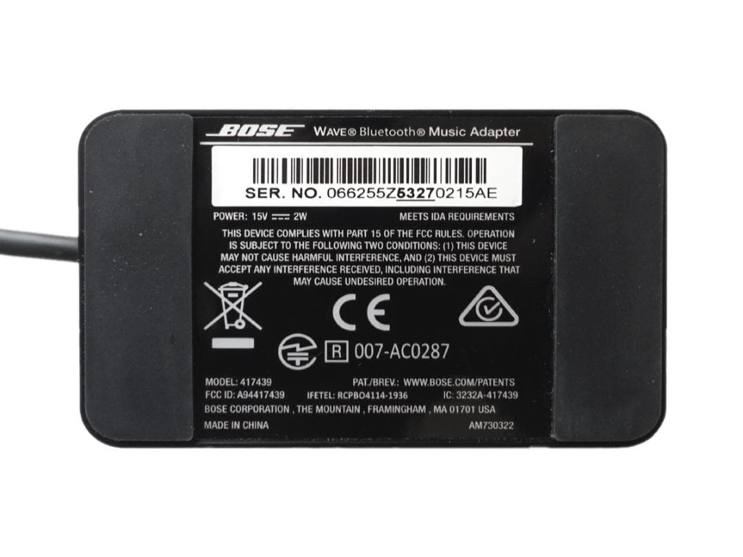 BOSE Wave Bluetooth Music Adapter 動作品