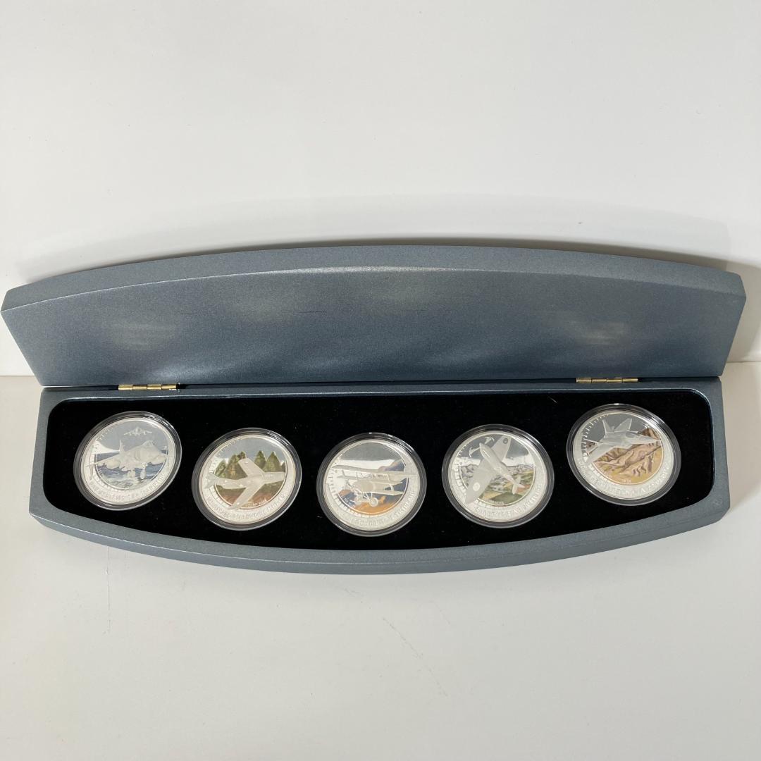 パース造幣局発行 戦闘機シリーズ 記念硬貨5枚セット　2005年