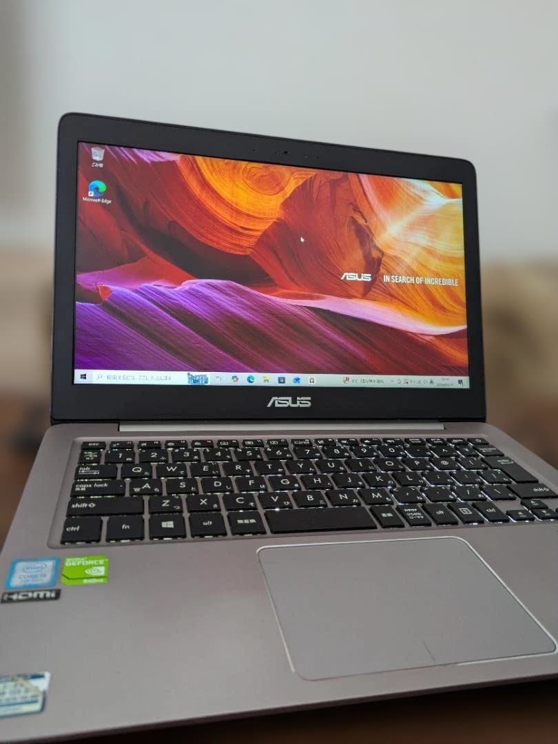 ASUS ノートパソコン i5-7200U 8GB SSD256GB 13.3型