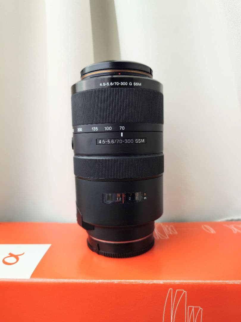 SONY sal70300g と2倍テレコン付き　600mm相当超望遠セット