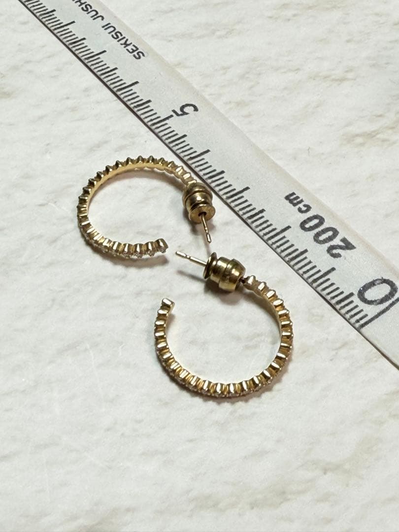 アーカー　ビリーヴフープピアス　両耳