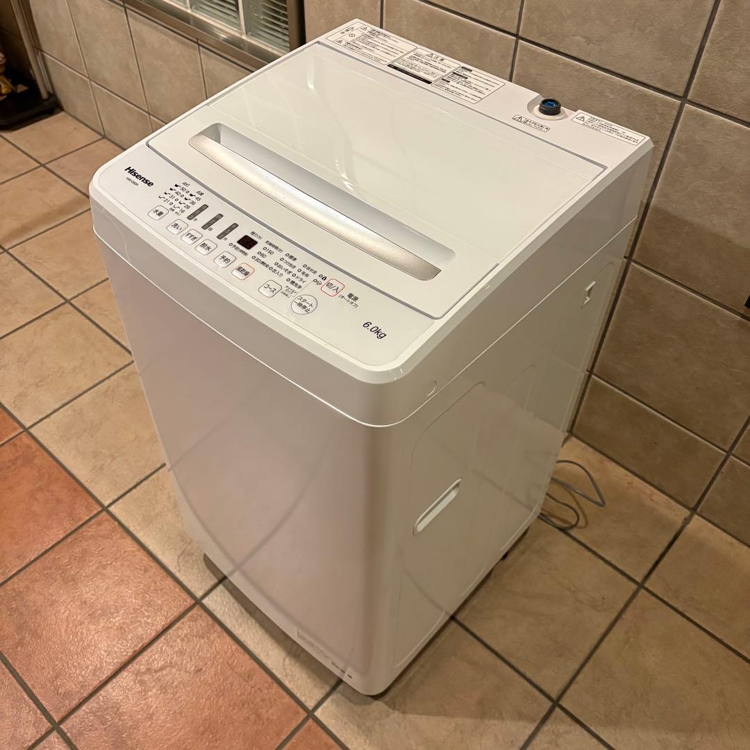 さっち　　Hisense 洗濯機 6.0kg 2022年製
