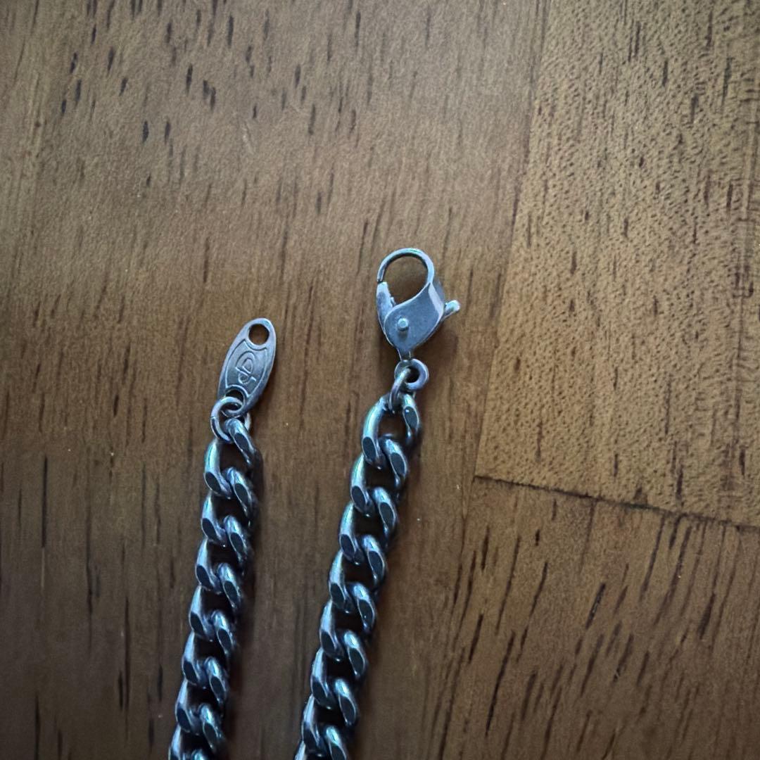 ファイテン　チタンチェーンネックレス50cm