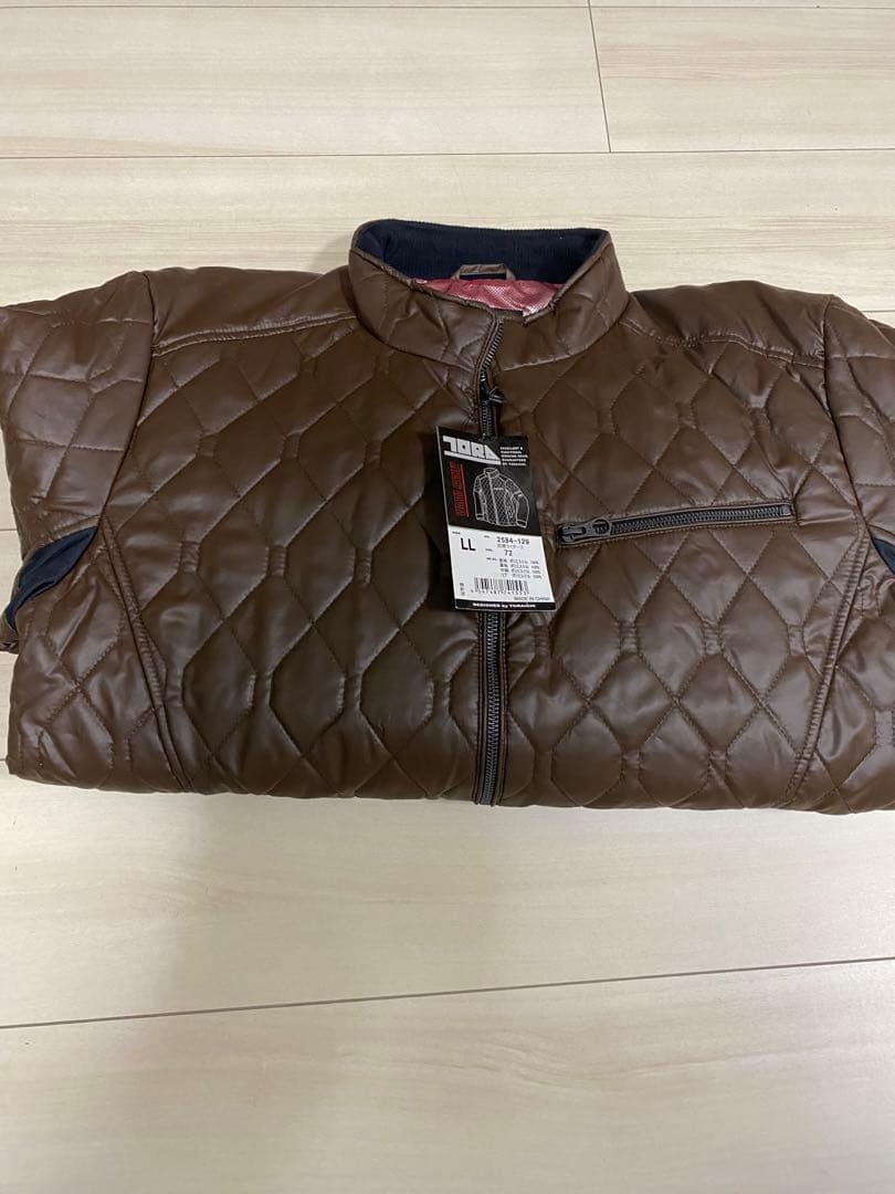 kazu寅壱2584-129 防寒ライダース　ブルゾン　防寒ジャンパーLL