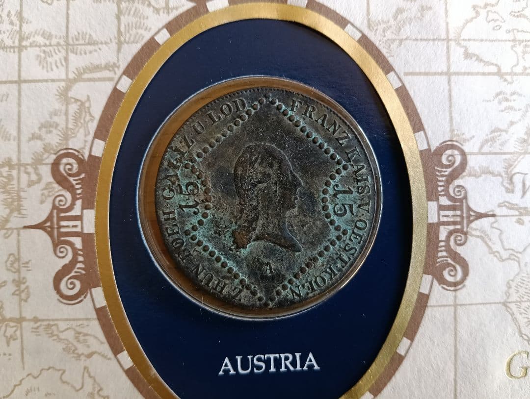 新東京国際空港と主要国際会議記念銀貨 品位.925・ 神聖ローマ帝国皇帝 銅貨