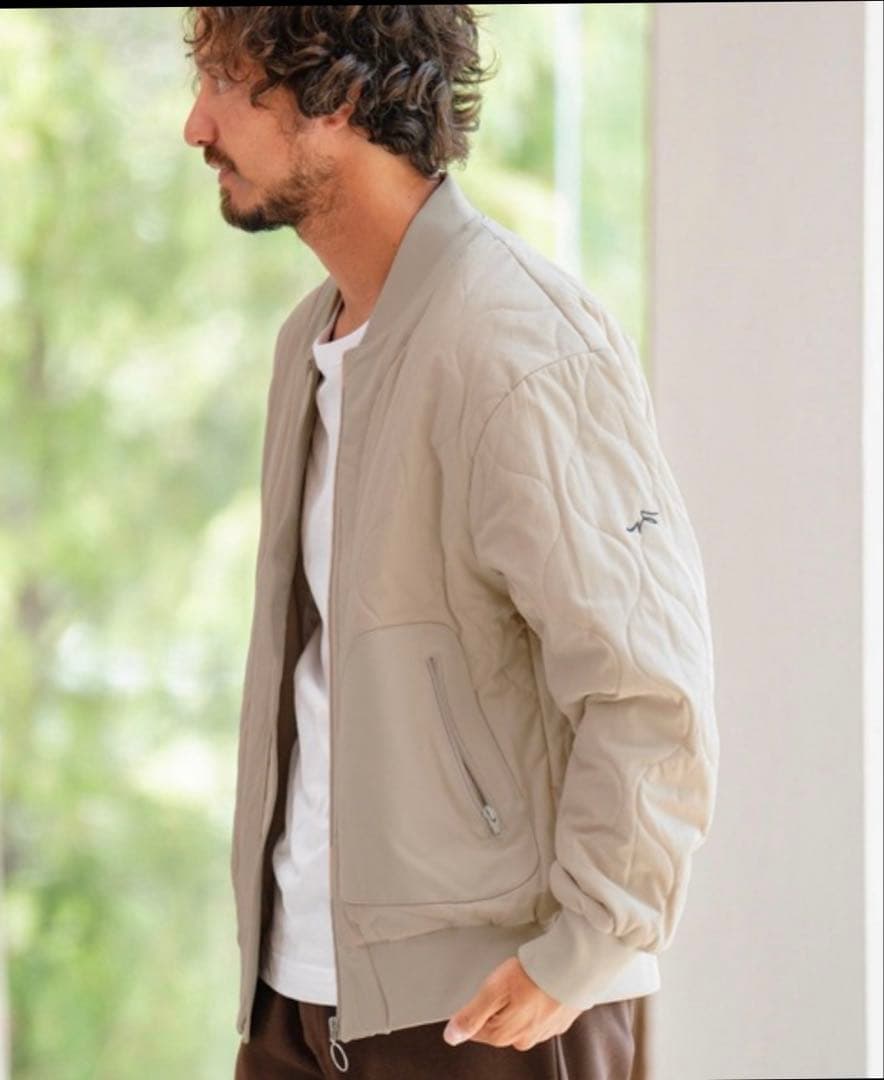 CALL&RESPONSE mj9353-ノビル360 キルティング中綿ブルゾン