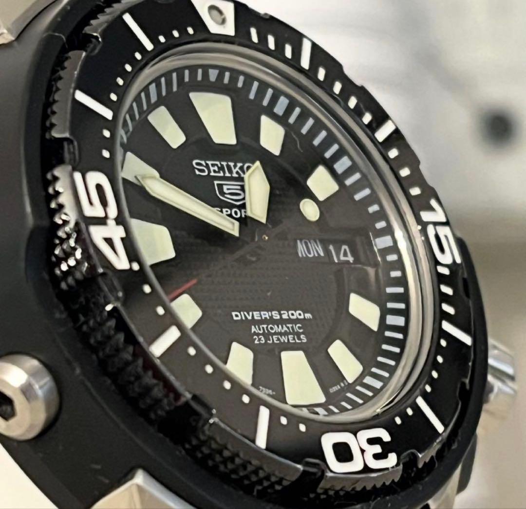 激レア美品SEIKO5 sports SKZ253フランケンモンスター