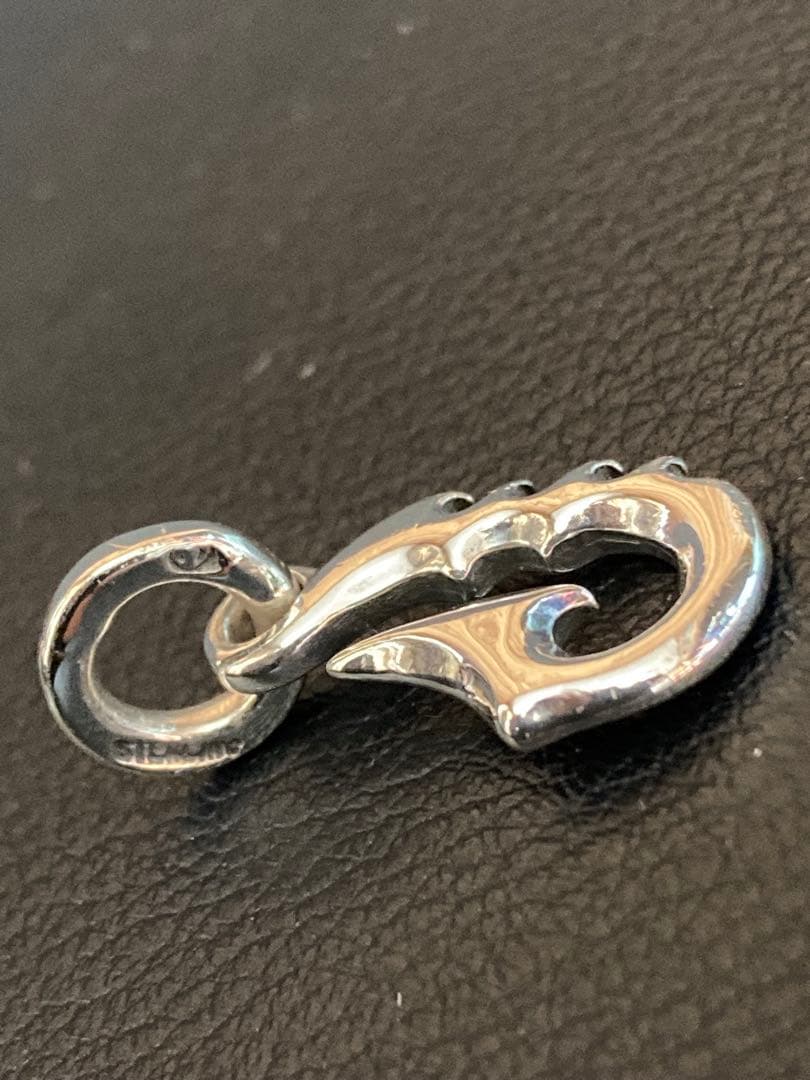 BWL Fish Hook Charm Pendant シルバー925