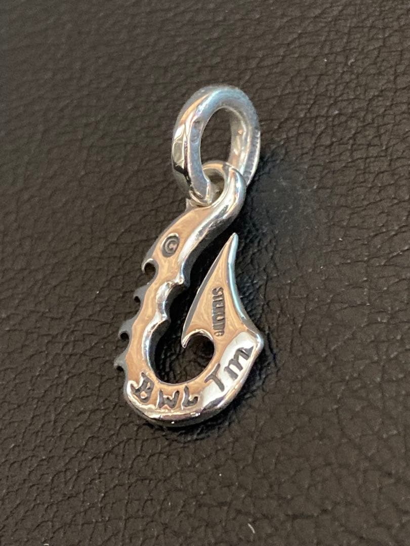 BWL Fish Hook Charm Pendant シルバー925