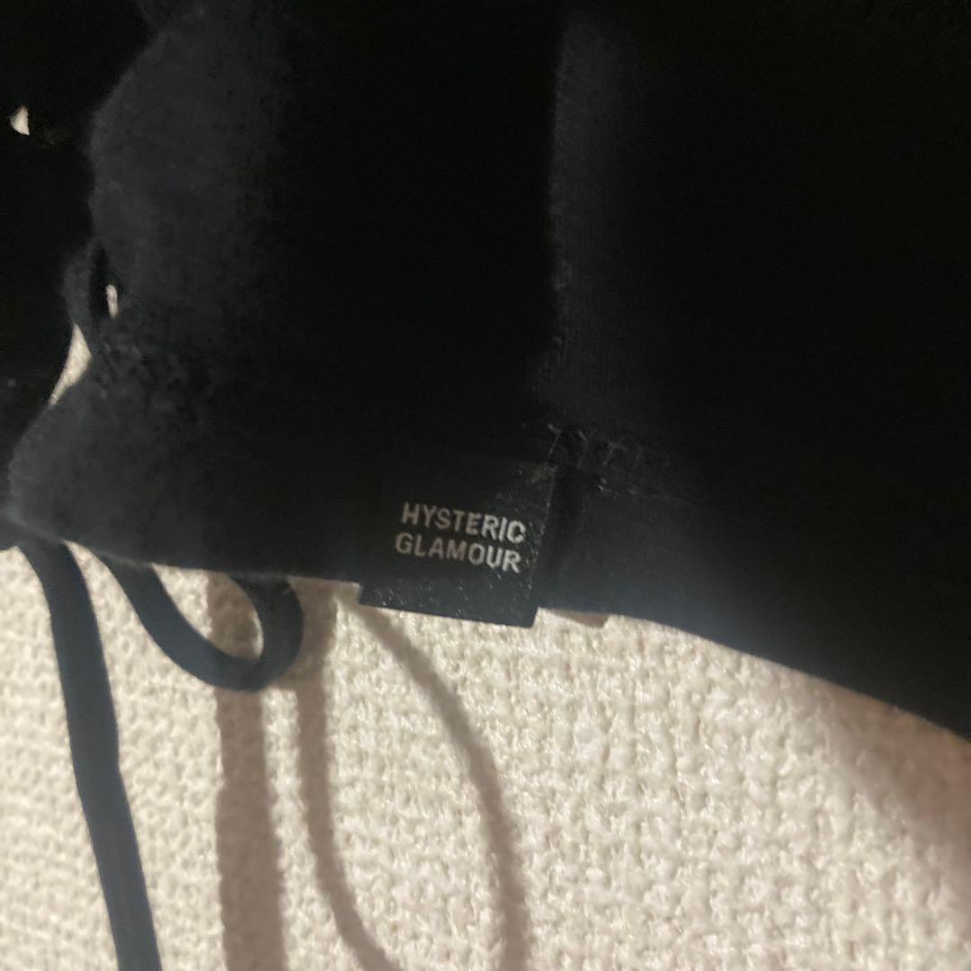 HYSTERIC GLAMOUR キャミソール　ブラック　ヒステリックグラマー