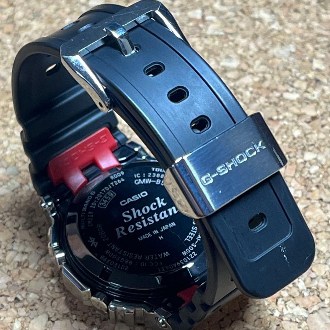 美品】カシオGーSHOCK/GMWーB5000ー1JFソーラー電波