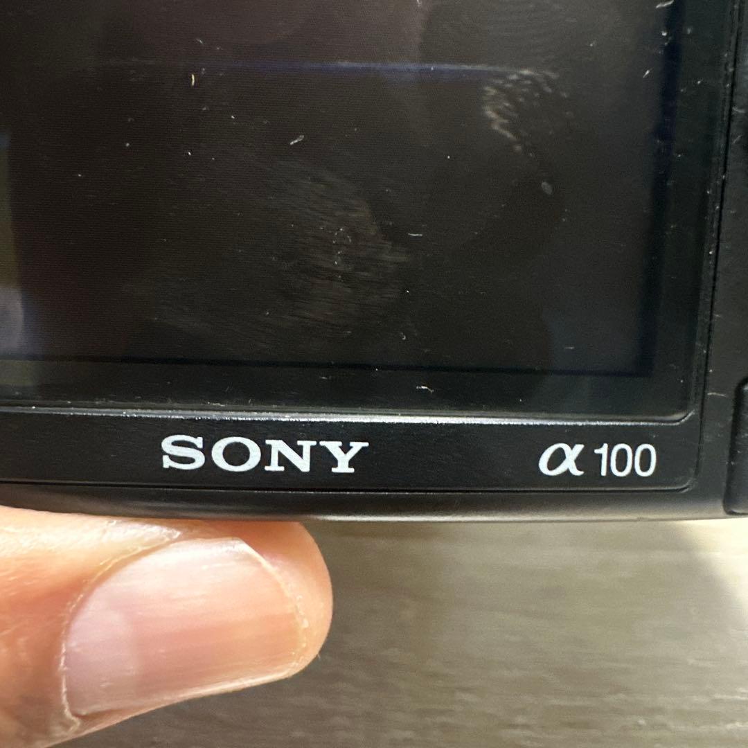 SONY α100 デジタルカメラ レンズ付き