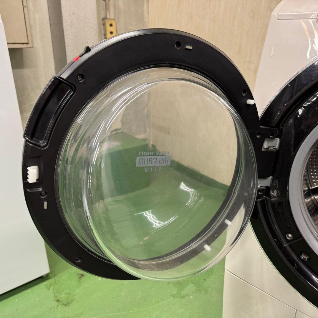 312◀送料設置無料☆日立ドラム式洗濯機　11㌔乾燥機能付き