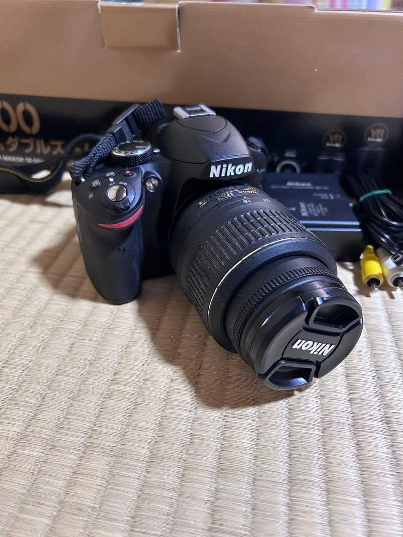 Nikon D3200 ダブルズームキット ブラック