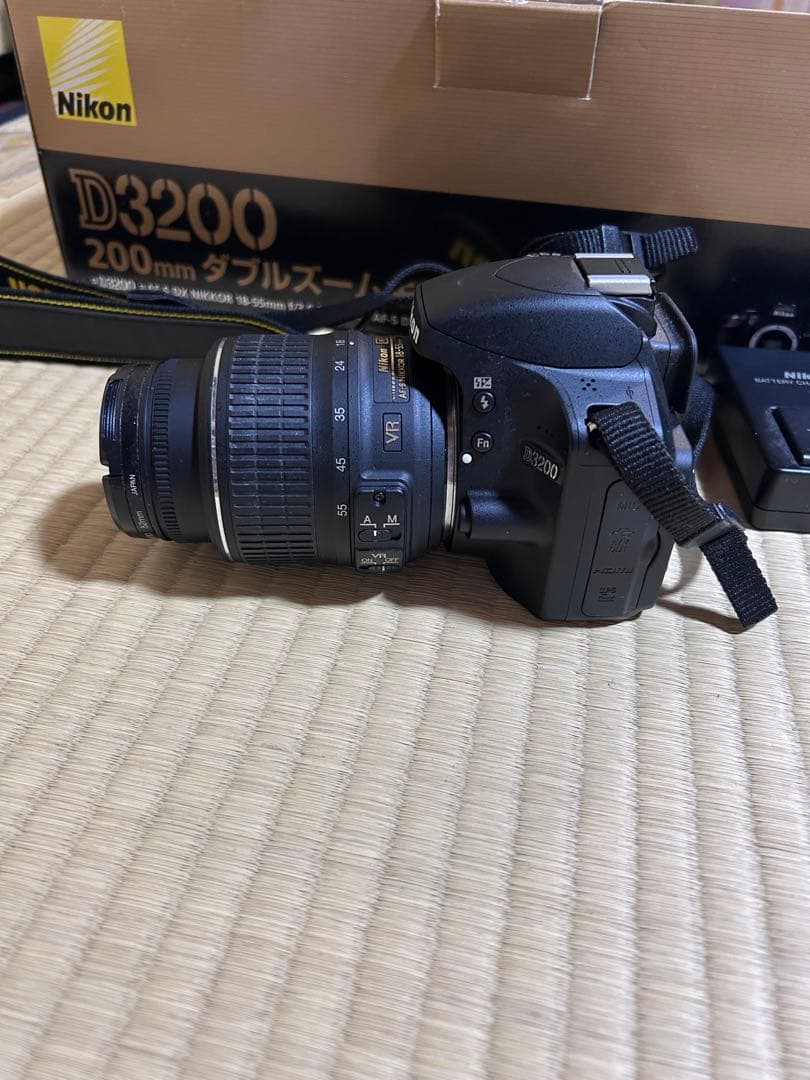 Nikon D3200 ダブルズームキット ブラック