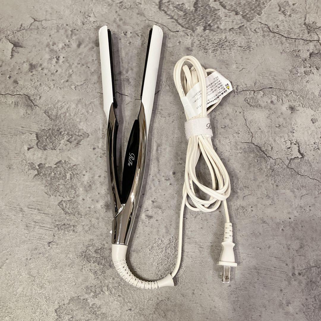 美品 ReFa リファ ストレートヘアアイロン ホワイト RE AC02A