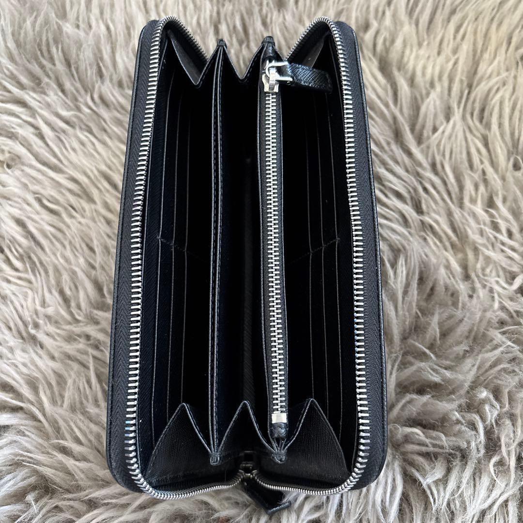 ナダル❗️✨PRADA プラダ✨美品❗️長財布　黒色　ネロ