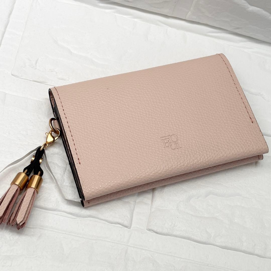 未使用【Epoi エポイ】シキシリーズ 名刺入れ　カード入れ 　タッセル　とき