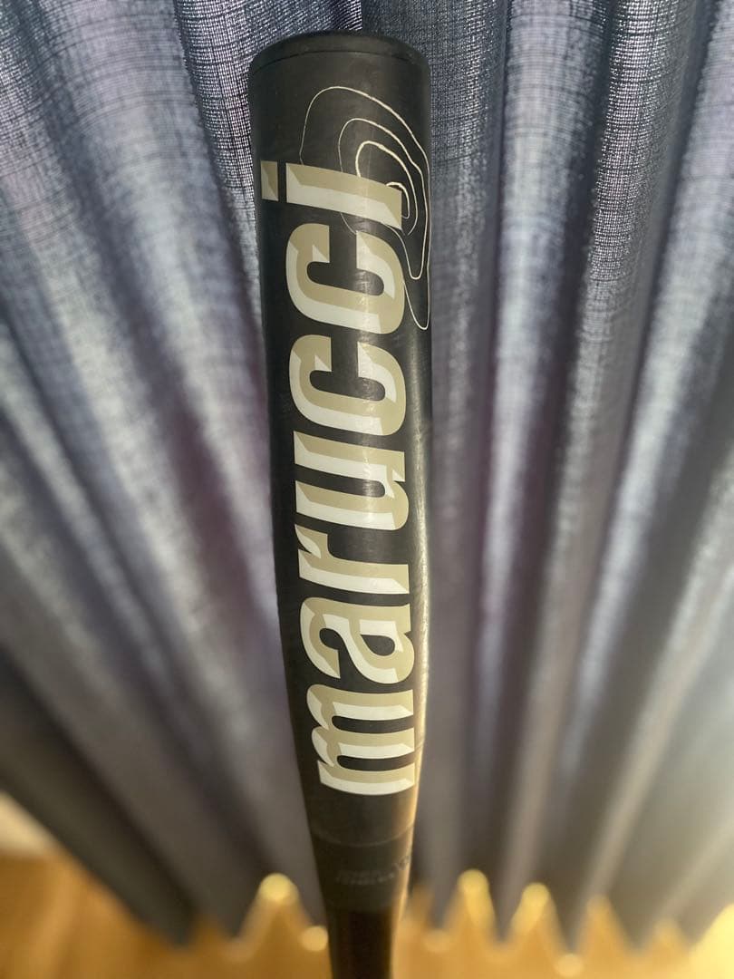 marucci ジュニア軟式バット 黒ワニ　バットケース付き