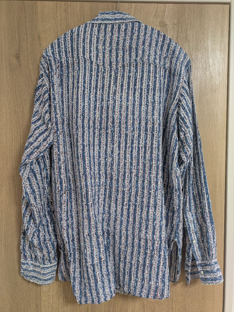 トップス NICENESS PUTHLI.L BLUE sizaM