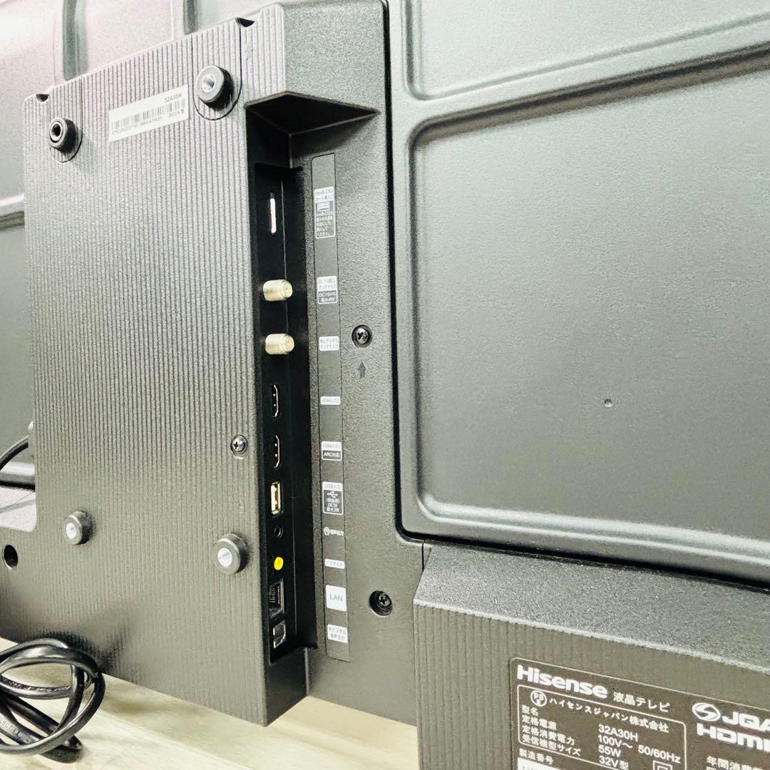 Hisense 液晶テレビ 32A30H 2022年製 たのメル便送料無料