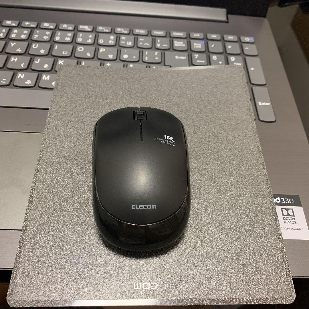 パソコン、マウス、マウスパッド、ケース、Excelテキスト