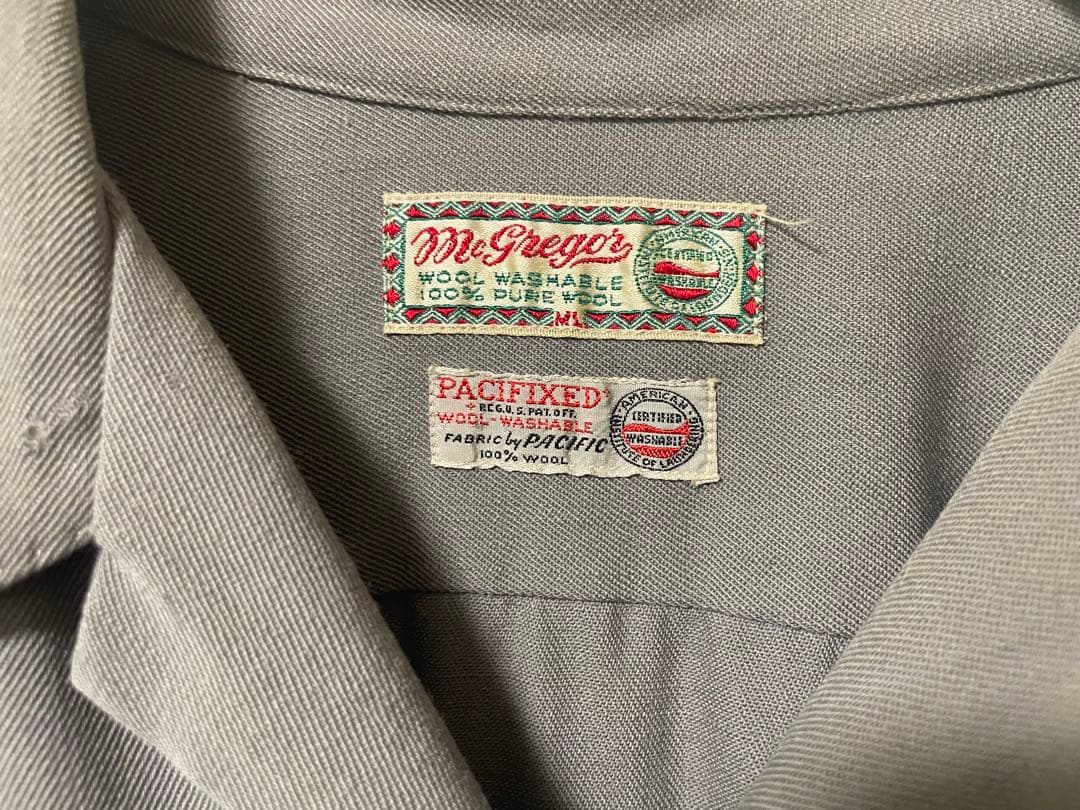 D*o様 40s ヴィンテージシャツ　オープンカラーシャツ　開襟