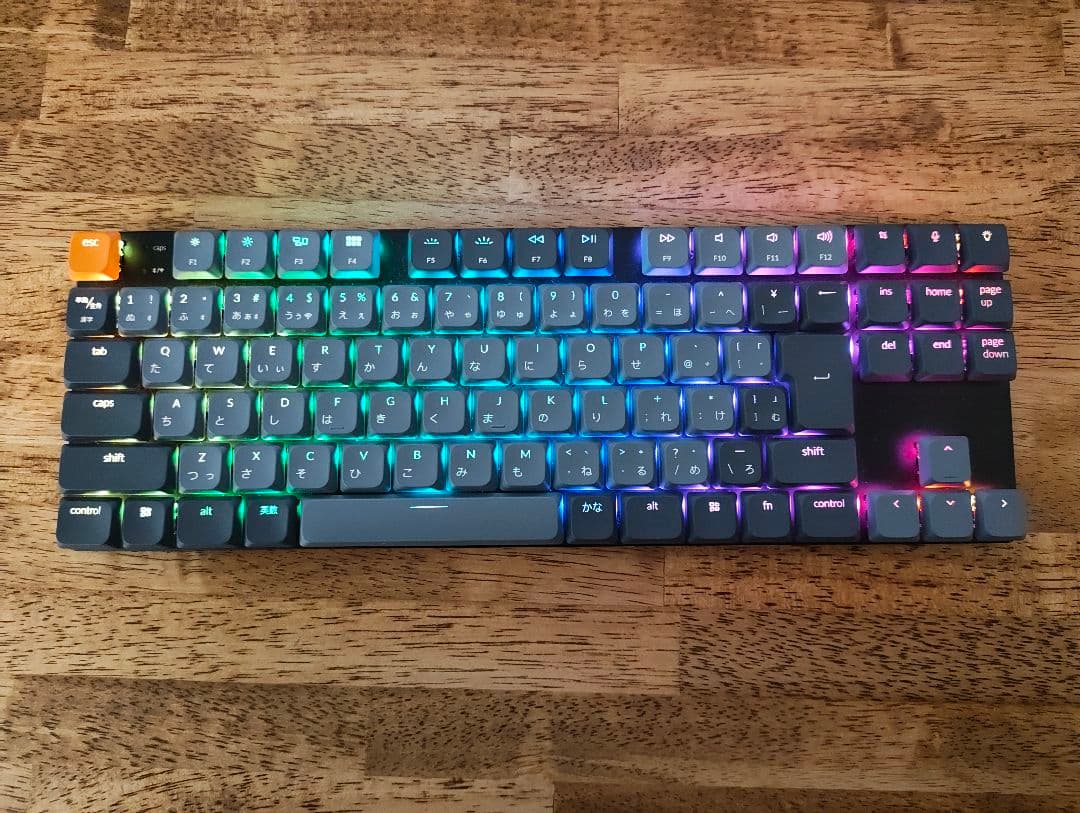 Keychron K1 Max JIS配列 RGB LED 赤軸