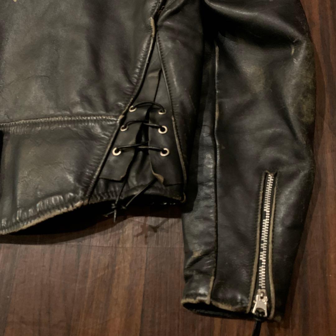 古着70' Schott Bros牛タグPerpectoライダース42ワンスター