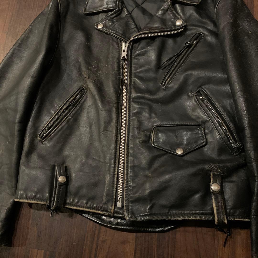 古着70' Schott Bros牛タグPerpectoライダース42ワンスター