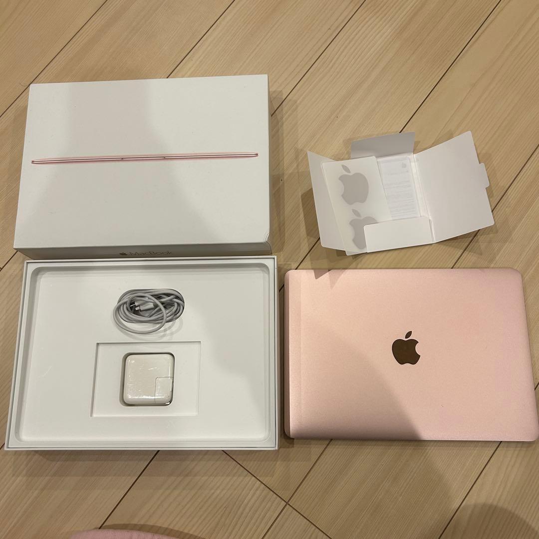 値下げ中！ジャンク品 Apple MacBook ローズゴールド 本体