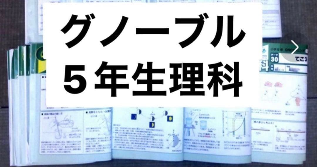 グノーブル 5年生理科 問題集
