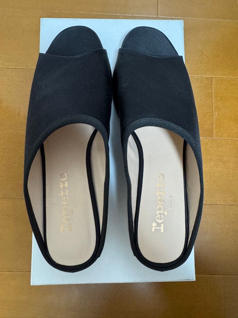 【数日】レペットLUX MULES クリアヒールサンダル