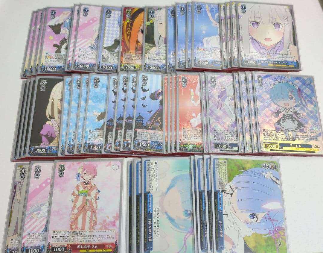 WS ヴァイスシュヴァルツ リゼロ 8門 デッキ パーツ reゼロ