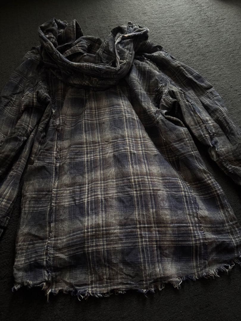 トップス cavaria damage shirt 00s y2k archive