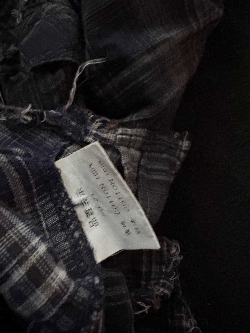 トップス cavaria damage shirt 00s y2k archive