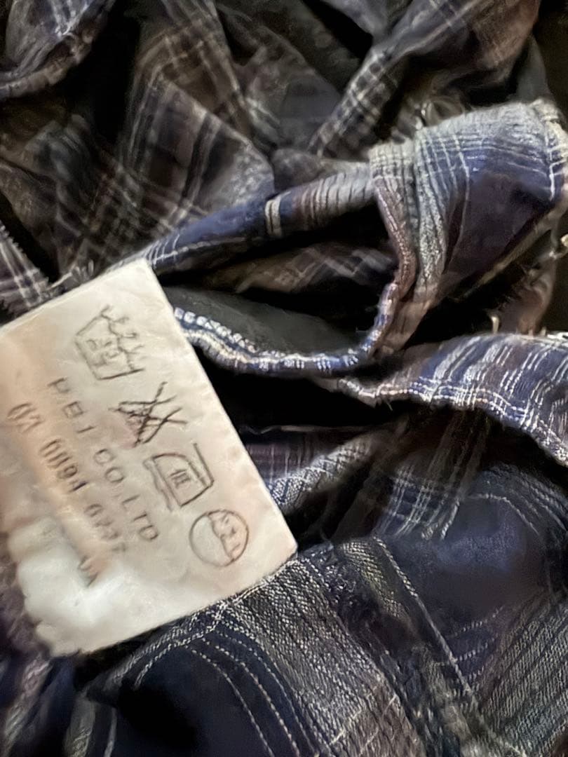 トップス cavaria damage shirt 00s y2k archive