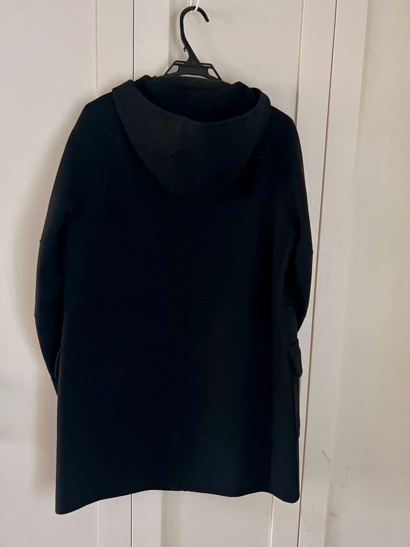 ADORE アドーア／ダッフルコート ブラック サイズ38